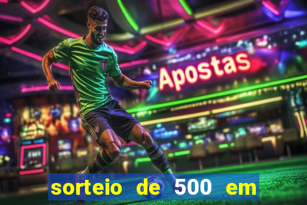 sorteio de 500 em cash toda segunda feira novibet como funciona